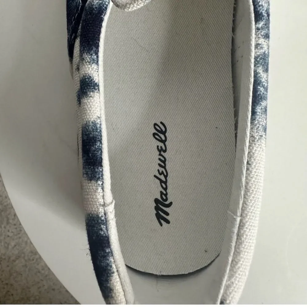 Madewell Sidewalk Tie Dye Slip-On Sneakers shoes NWOT Size 7.5